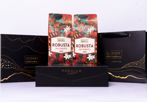 Godere chính thức ra mắt sản phẩm mới - Hộp cà phê Robusta cao cấp (Premium Coffee) vào ngày 18/12/2023