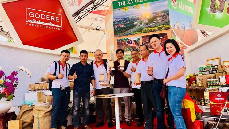 Godere tham gia ngày cà phê Việt Nam tại Đắk Nông