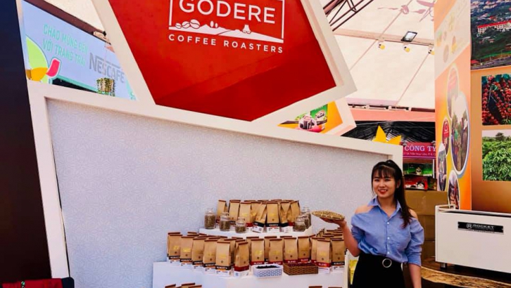 Godere tham gia ngày cà phê Việt Nam tại Đắk Nông